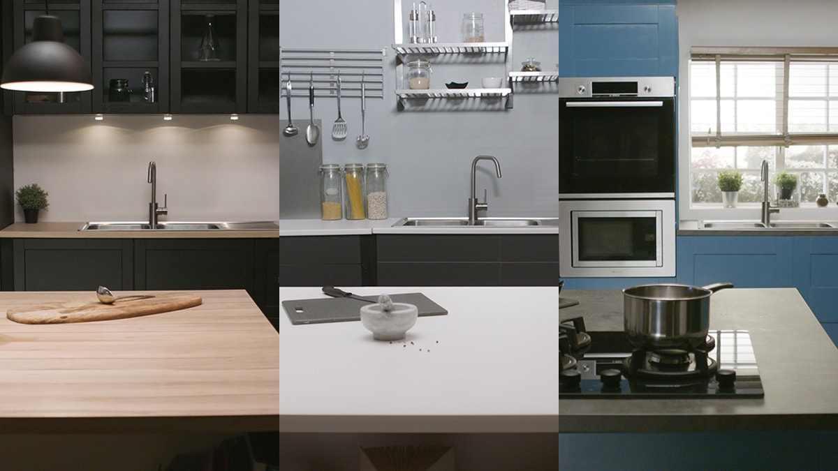 Modular kitchens set